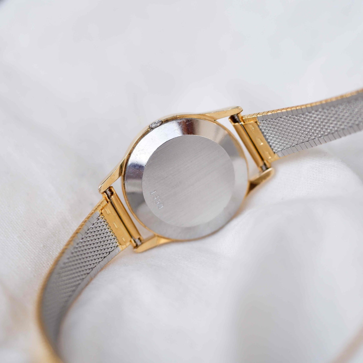 Omega De Ville: Vintage Ladies Watch 80s Structured Dial