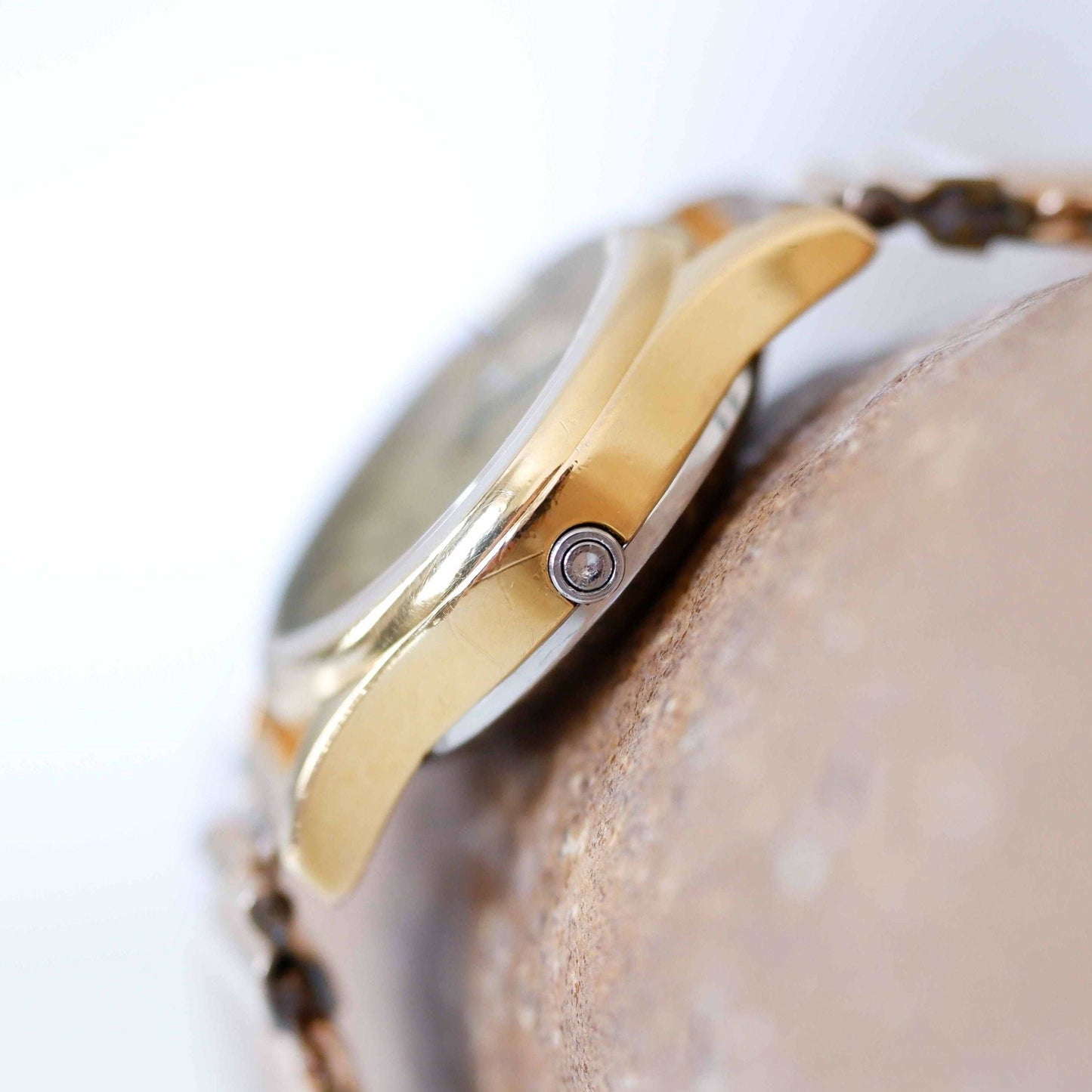 Omega De Ville Vintage Ladies Watch, Side View Right