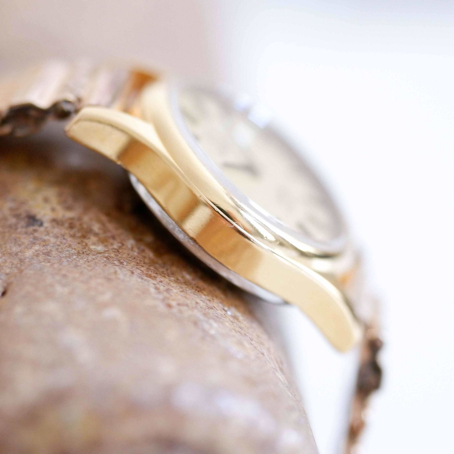 Omega De Ville Vintage Ladies Watch, Side View Left