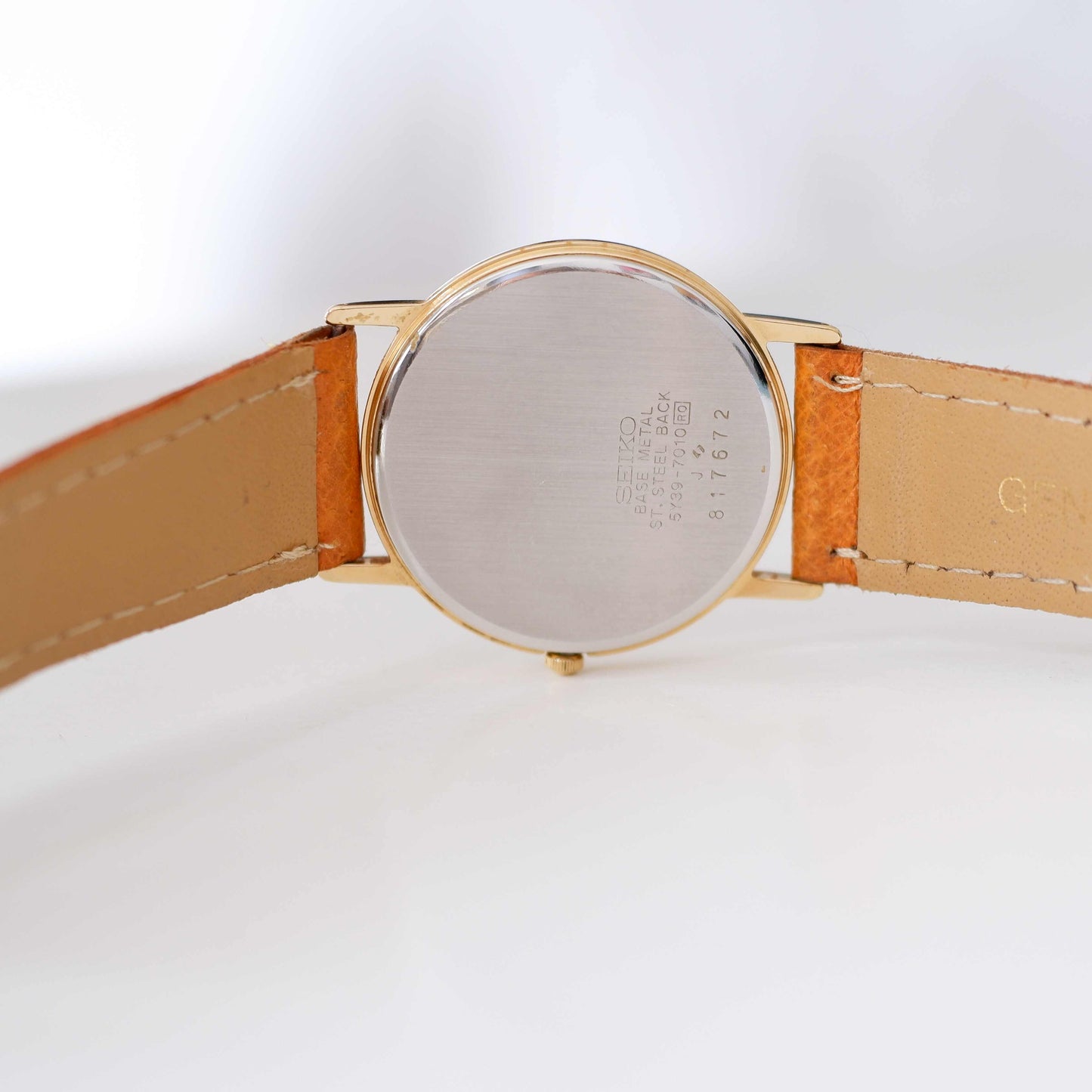 Seiko Vintage Ladies Watch, Back Side