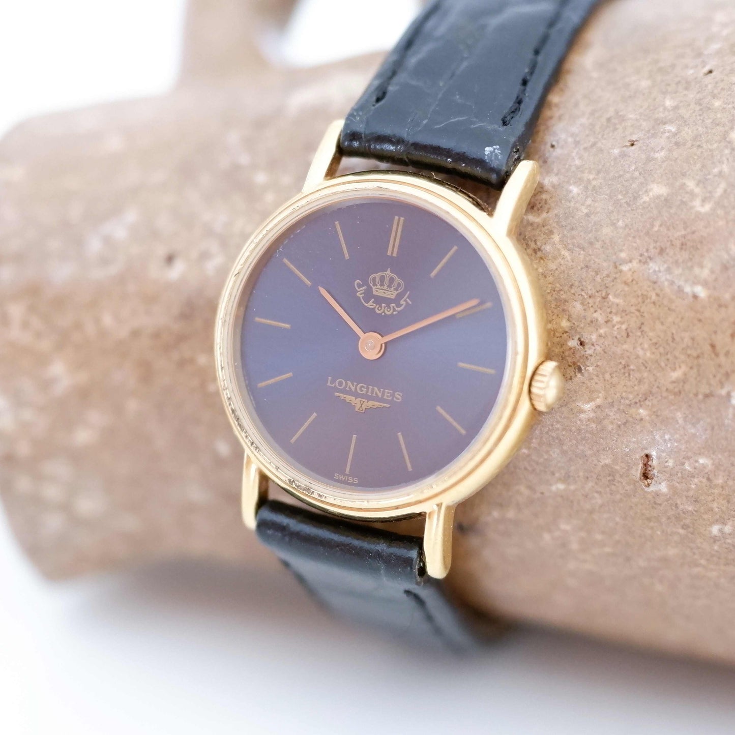 Longines Vintage Ladies Watch King Hussein Of Jordan, Slight Right Side