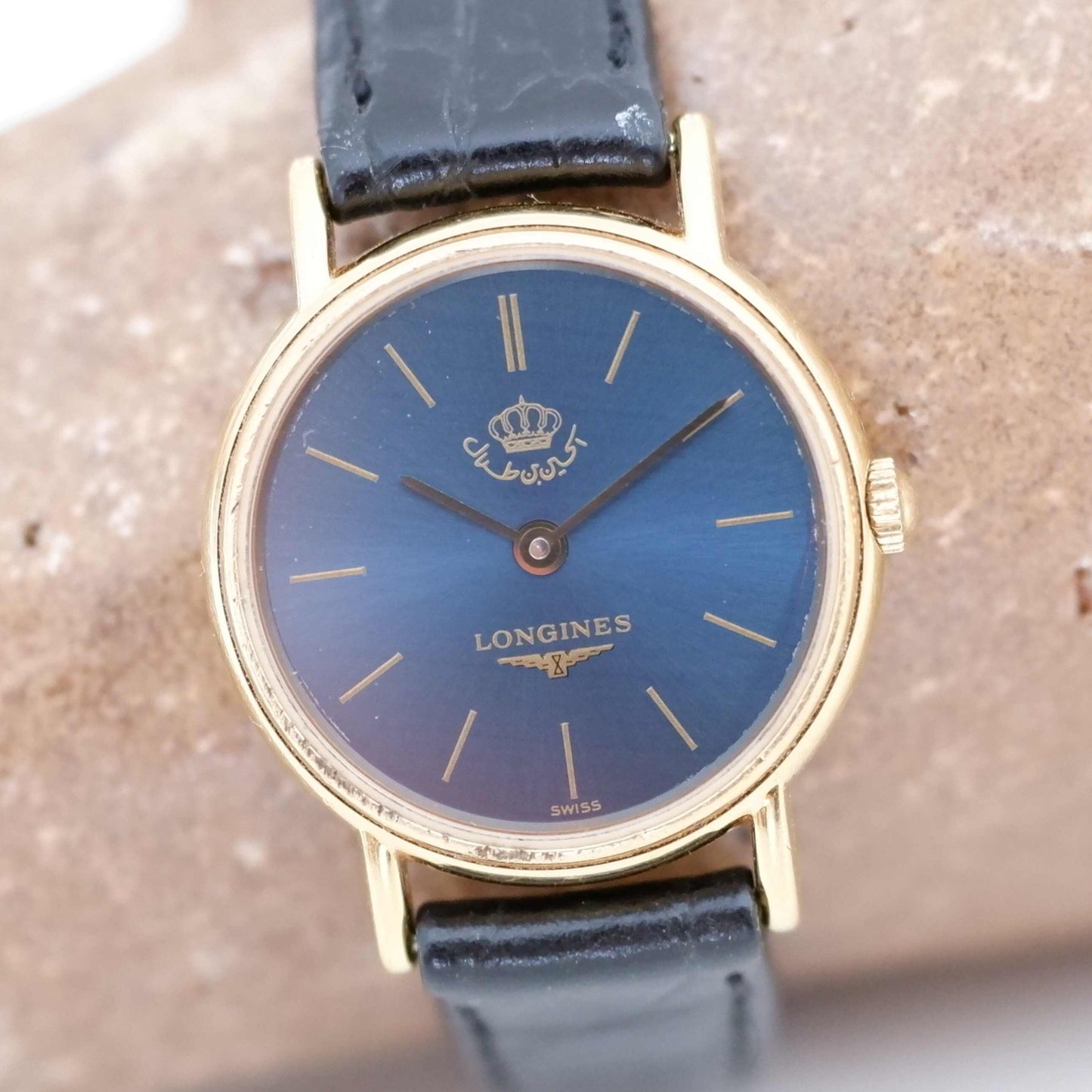 Longines Vintage Ladies Watch King Hussein Of Jordan, First Front Side