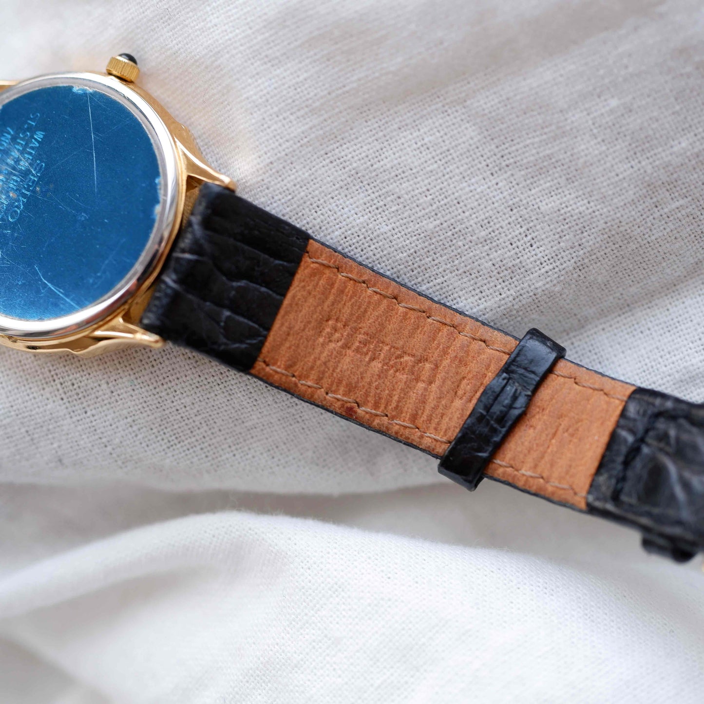 Seiko Vintage Watch: Ladies 90s Gold with White Roman Dial