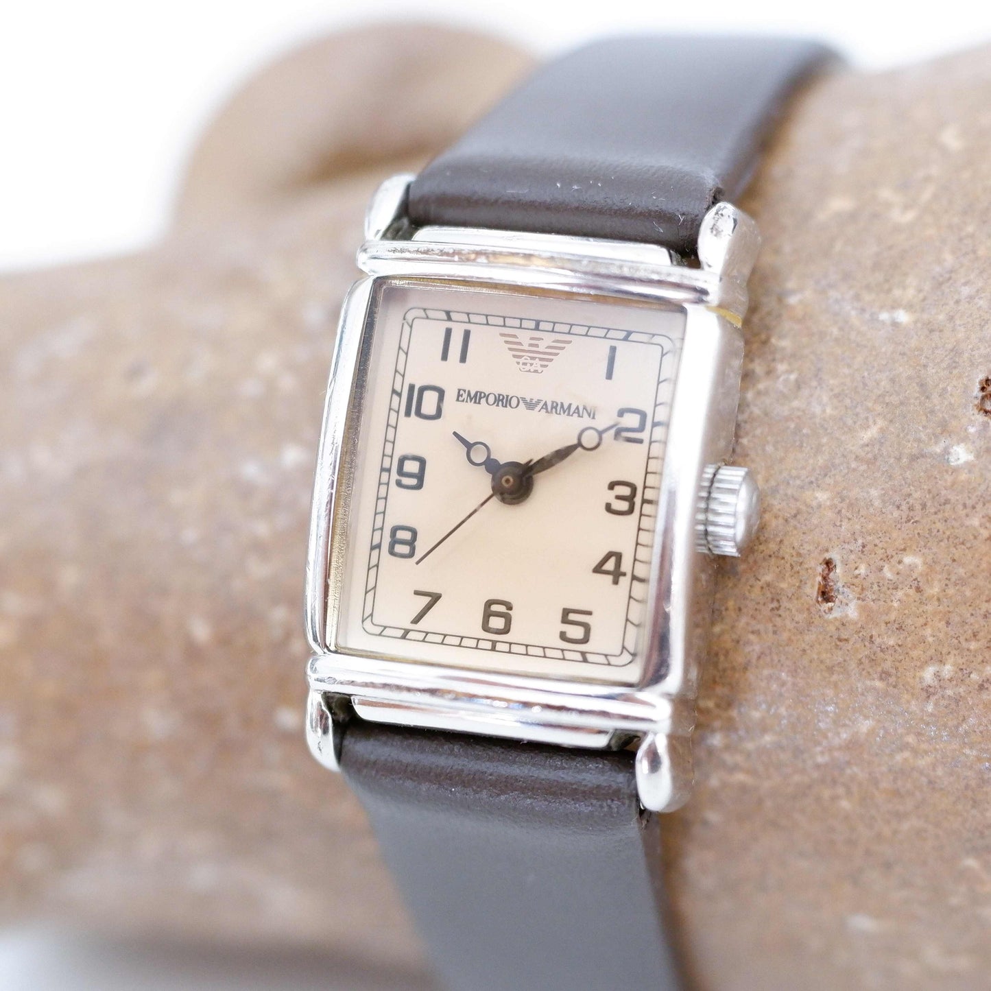 Emporio Armani Vintage Ladies Watch, Slight Right Side