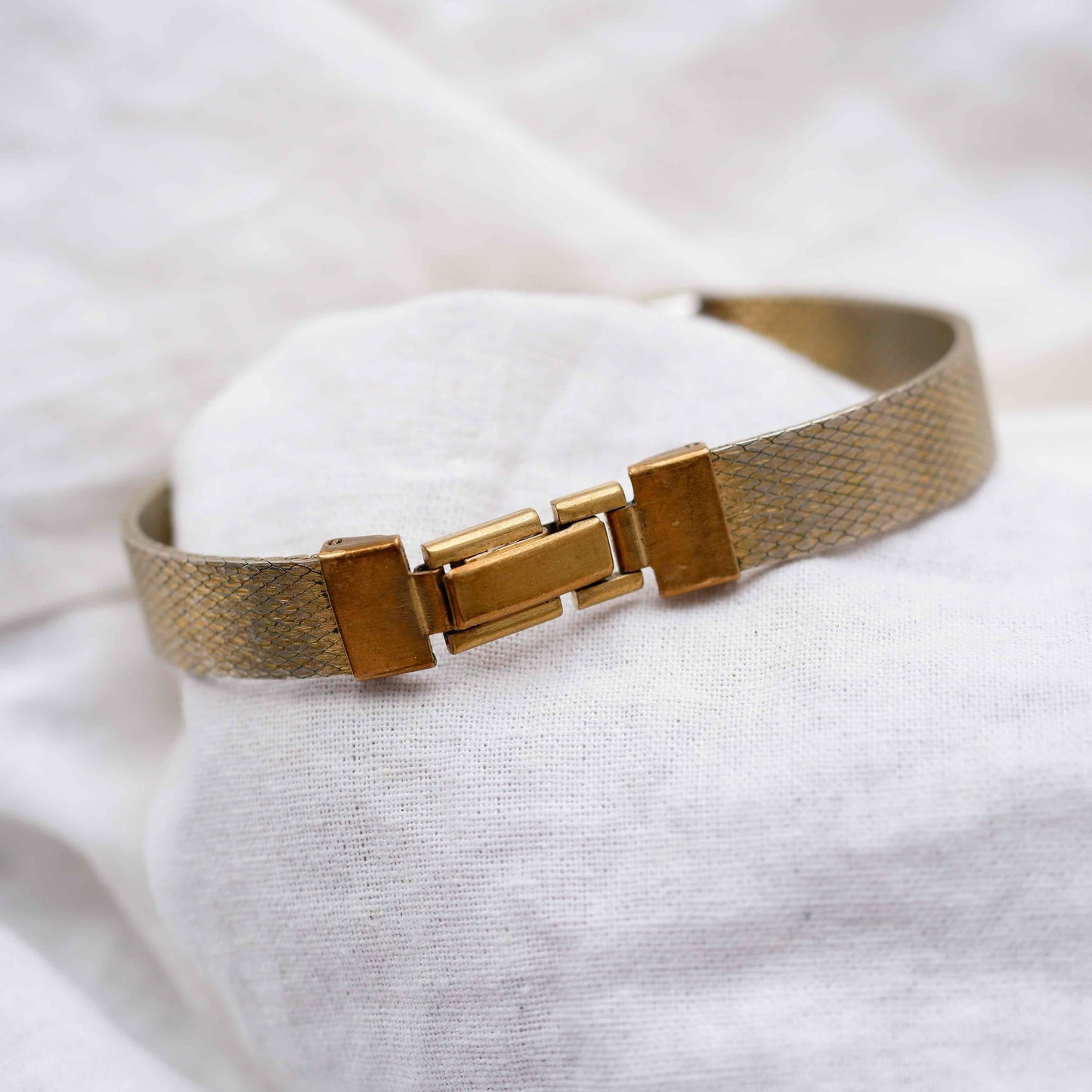 Pallas Tank Watch: Vintage Ladies 60s Golden Mechanical with Roman Numerals
