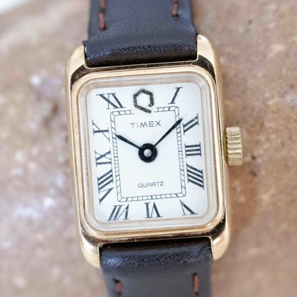 Vintage Timex Square Watch TIMEX TV Square Automatic Day/Date