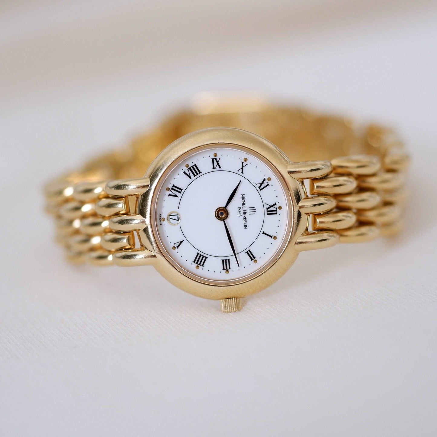 Michel Herbelin Vintage Ladies Cocktail Watch, Third Front Side