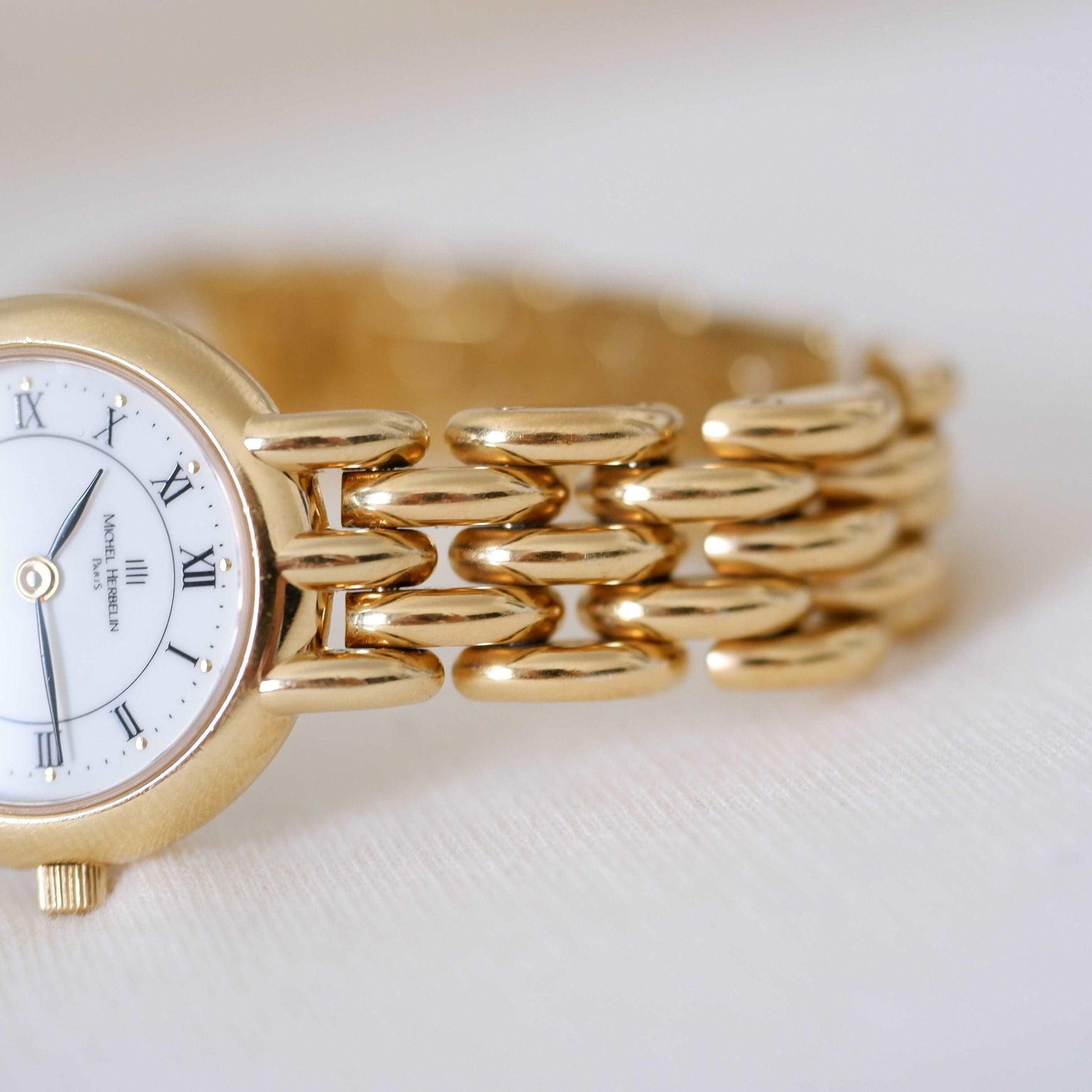 Michel Herbelin Vintage Ladies Cocktail Watch, Bracelet