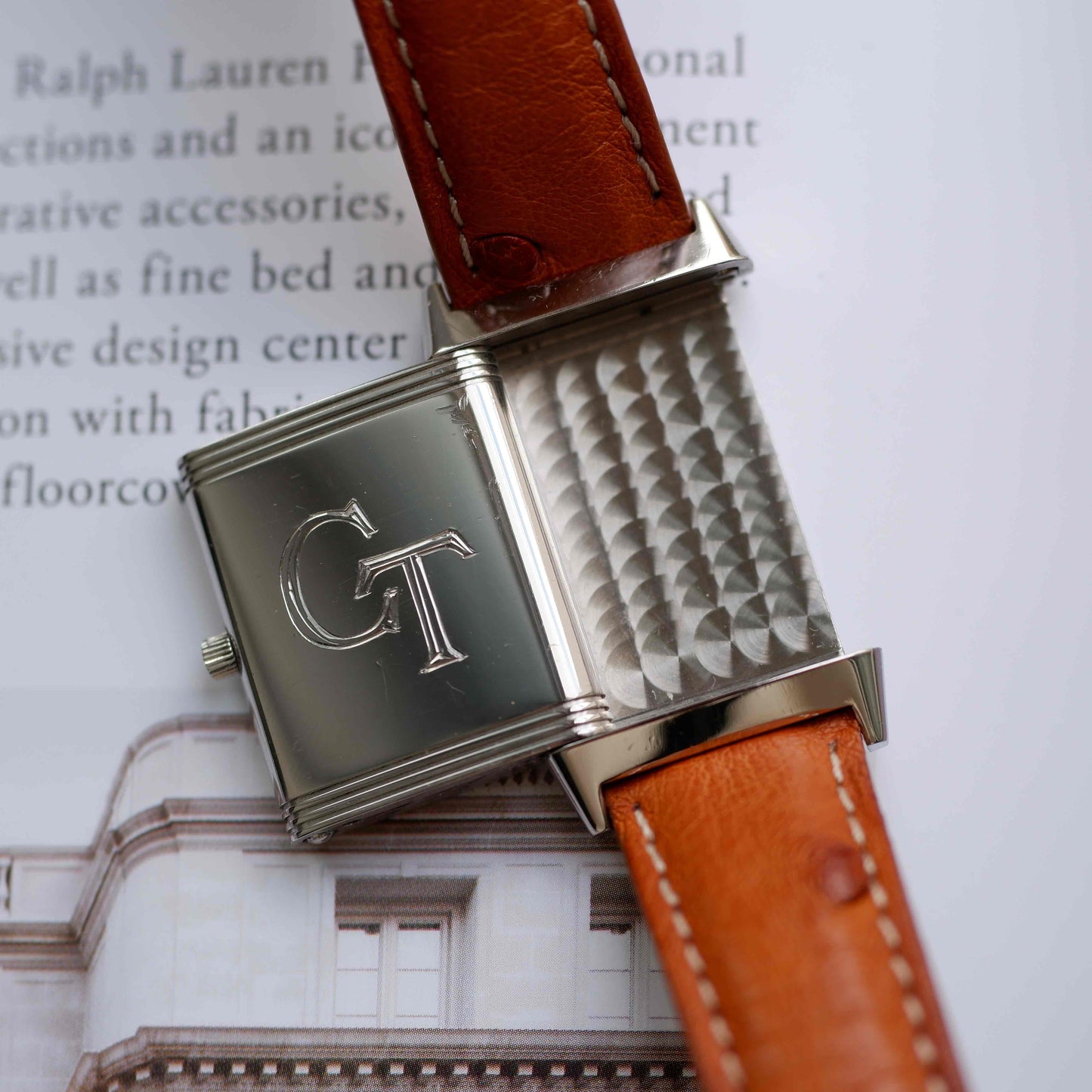 Jaeger-LeCoultre Reverso: Ref.250.8.08 Vintage White Sunburst Dial 90s Quartz