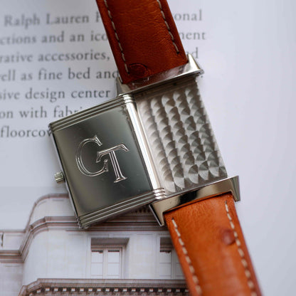 Jaeger-LeCoultre Reverso: Ref.250.8.08 Vintage White Sunburst Dial 90s Quartz