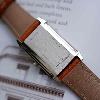 Jaeger-LeCoultre Reverso: Ref.250.8.08 Vintage White Sunburst Dial 90s Quartz