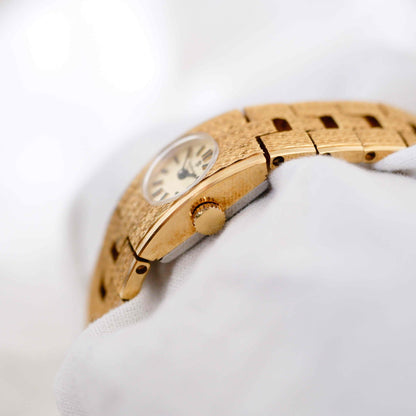 Junghans Cocktail Watch: Vintage Ladies 60s Golden Dainty with Mechanical Movement