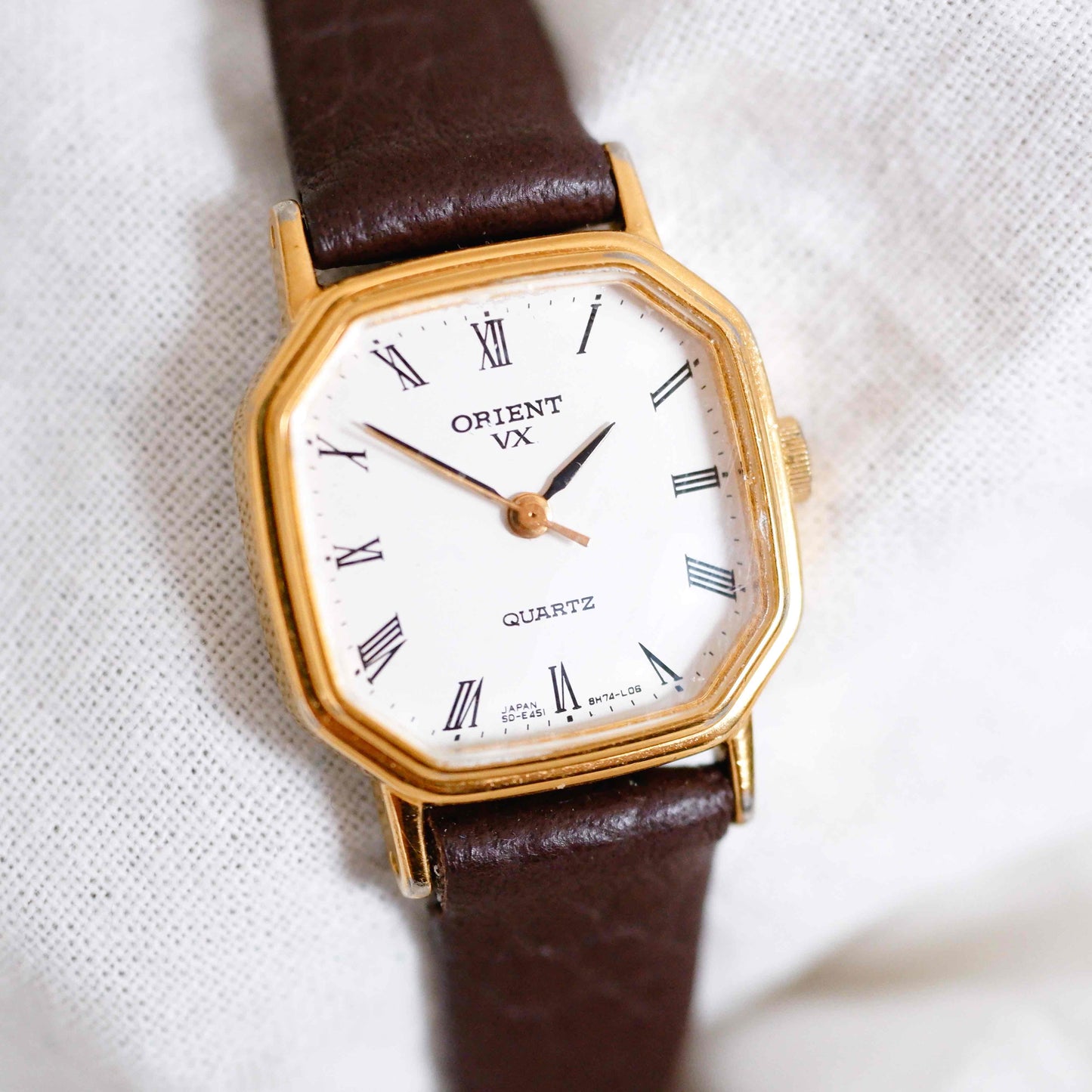 Orient Dainty Watch: Ladies 90s Golden Classic Octagon Style