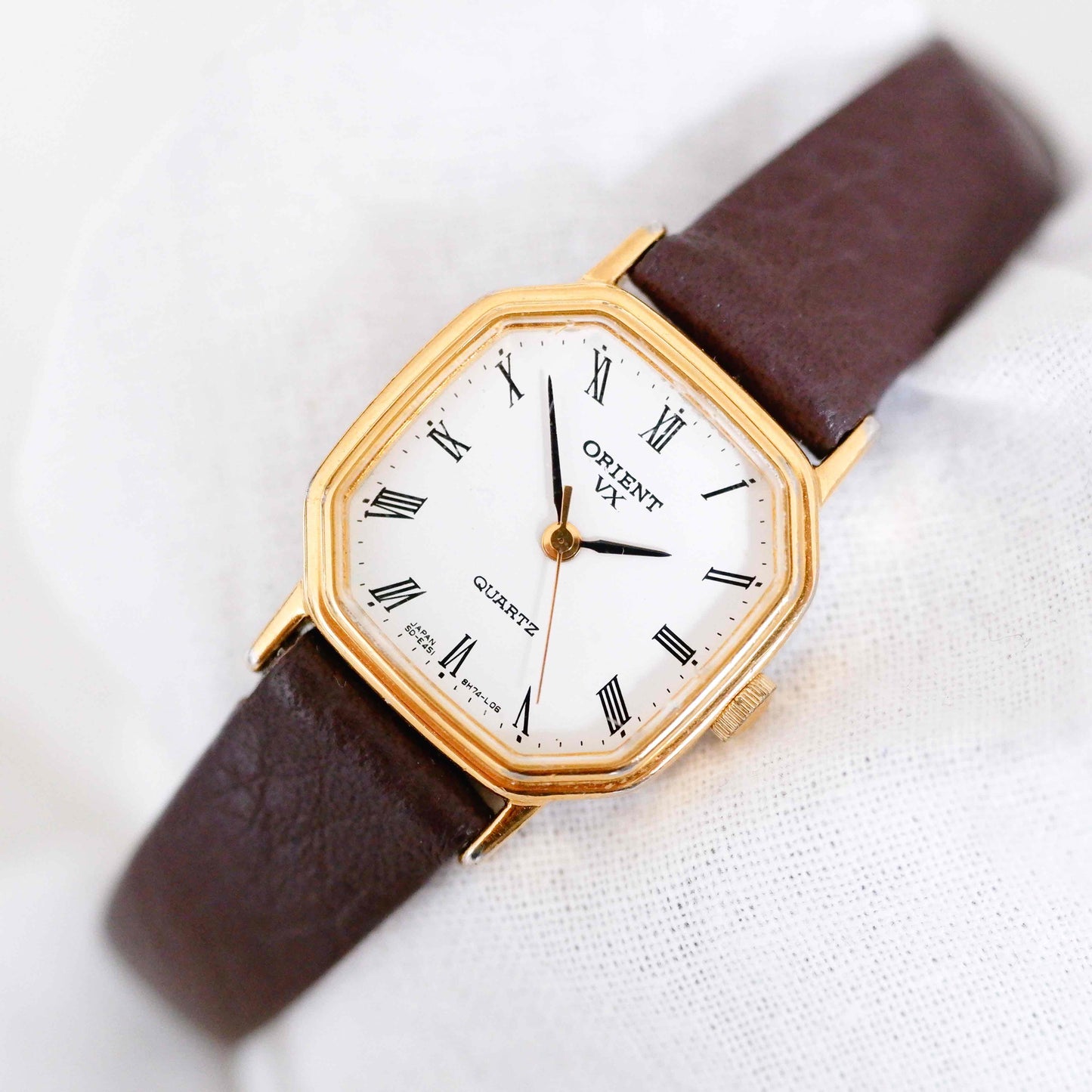 Orient Dainty Watch: Ladies 90s Golden Classic Octagon Style