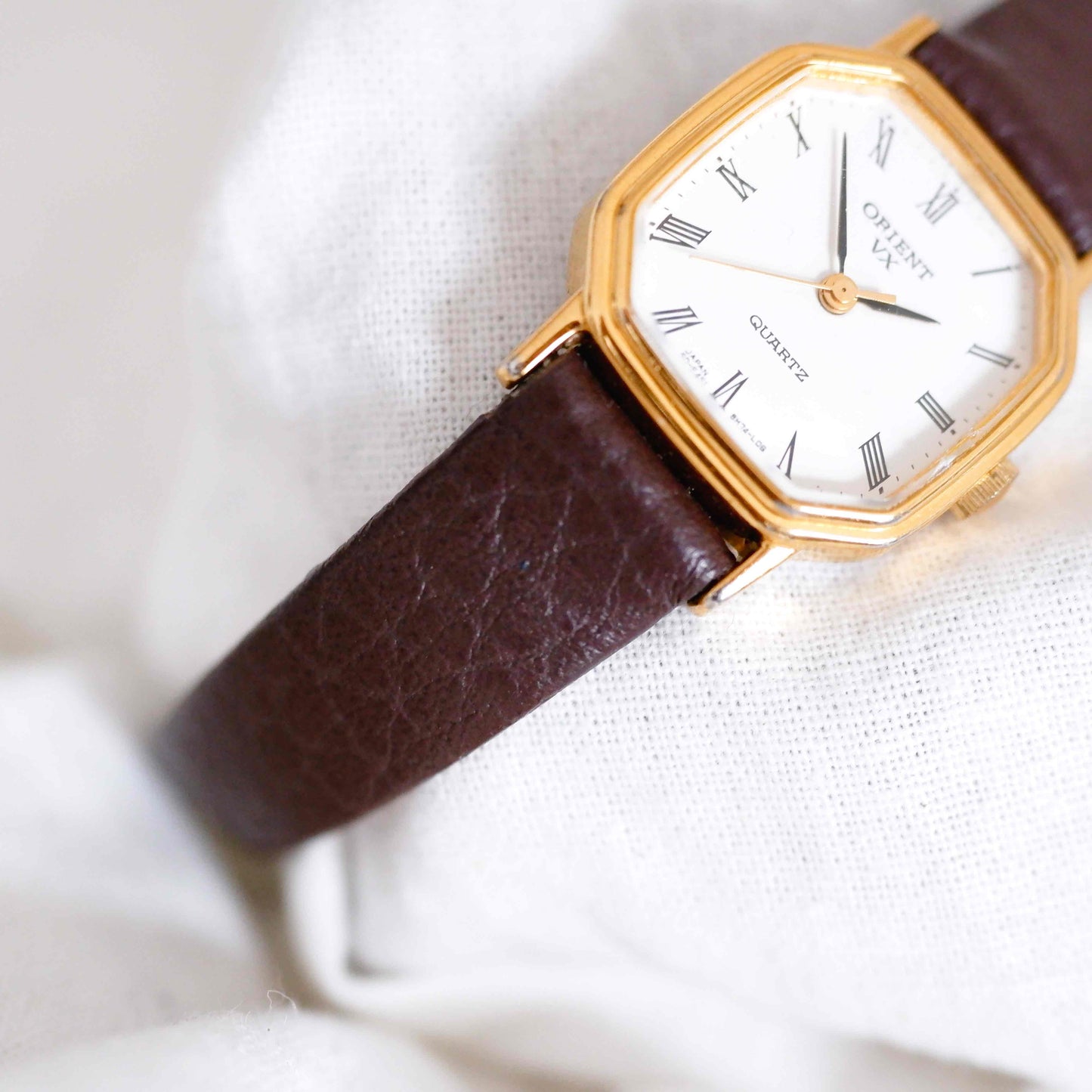 Orient Dainty Watch: Ladies 90s Golden Classic Octagon Style