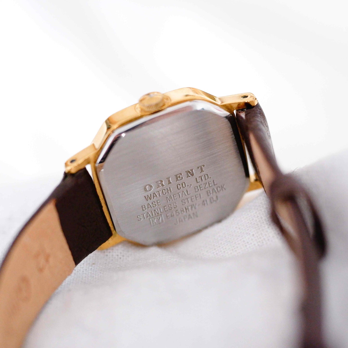 Orient Dainty Watch: Ladies 90s Golden Classic Octagon Style