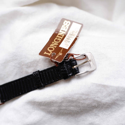 Longines Vintage Watch: Ladies 80s Minimal White Dial - NOS