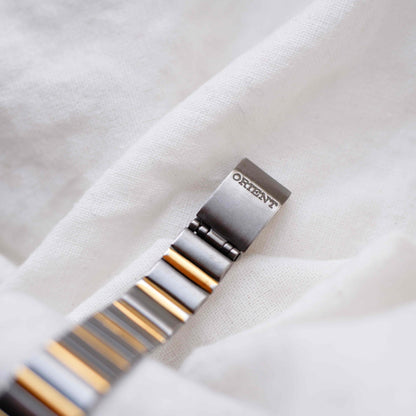 Orient Vintage Watch: 80s Cocktail Ladies Two Tone Small Second