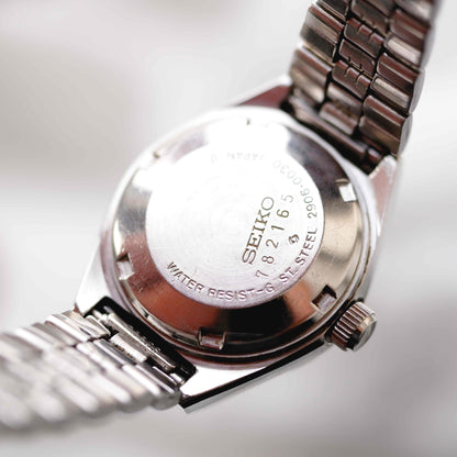 Seiko Vintage Watch: Ladies Automatic 80s Night Blue Dial