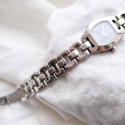 Tissot Vintage Watch: Ladies 90s Tank Style Stella Black Dial