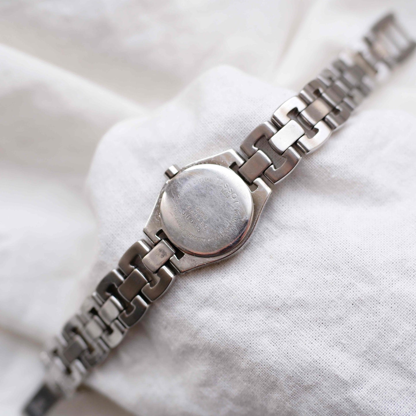 Tissot Vintage Watch: Ladies 90s Tank Style Stella Black Dial