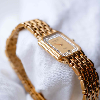 Raymond Weil Fidelio: Vintage Ladies 90s Watch Diamond-Set Dial