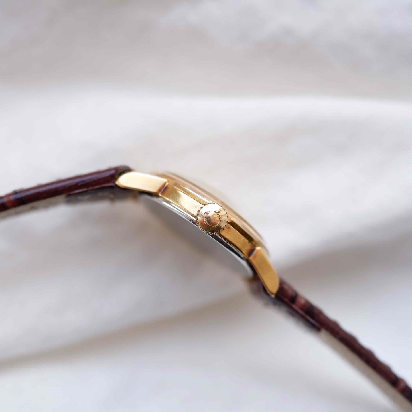 Omega Cocktail Watch: Vintage Ladies 50s Icon Hand-Wound with White Dial