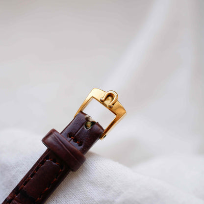 Omega Cocktail Watch: Vintage Ladies 50s Icon Hand-Wound with White Dial