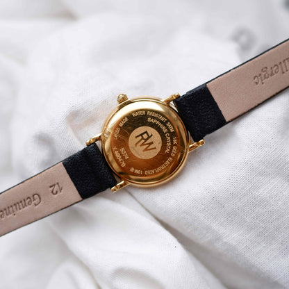 Raymond Weil Watch: Vintage Ladies 90s Golden Guilloche Roman Numerals