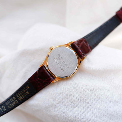 Citizen Cocktail Watch: Vintage Dainty Ladies 90s Golden with White Dial
