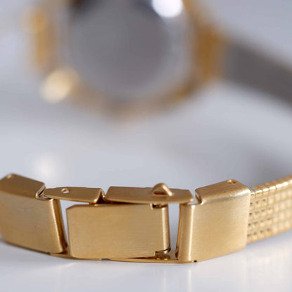 IWC Vintage Ladies Watch: 60s Golden Iconic, Gold Dial Mechanical | Clasp