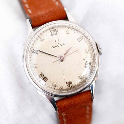 Omega Vintage Watch: Ladies 60s Iconic Mechanical with White Dial