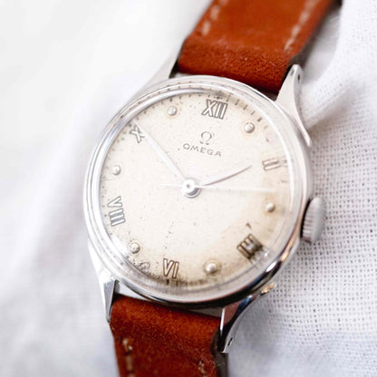 Omega Vintage Watch: Ladies 60s Iconic Mechanical with White Dial