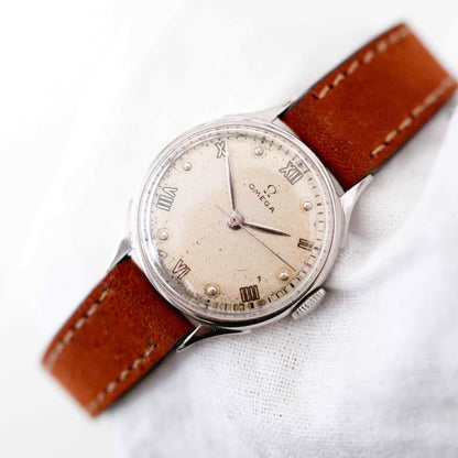 Omega Vintage Watch: Ladies 60s Iconic Mechanical with White Dial