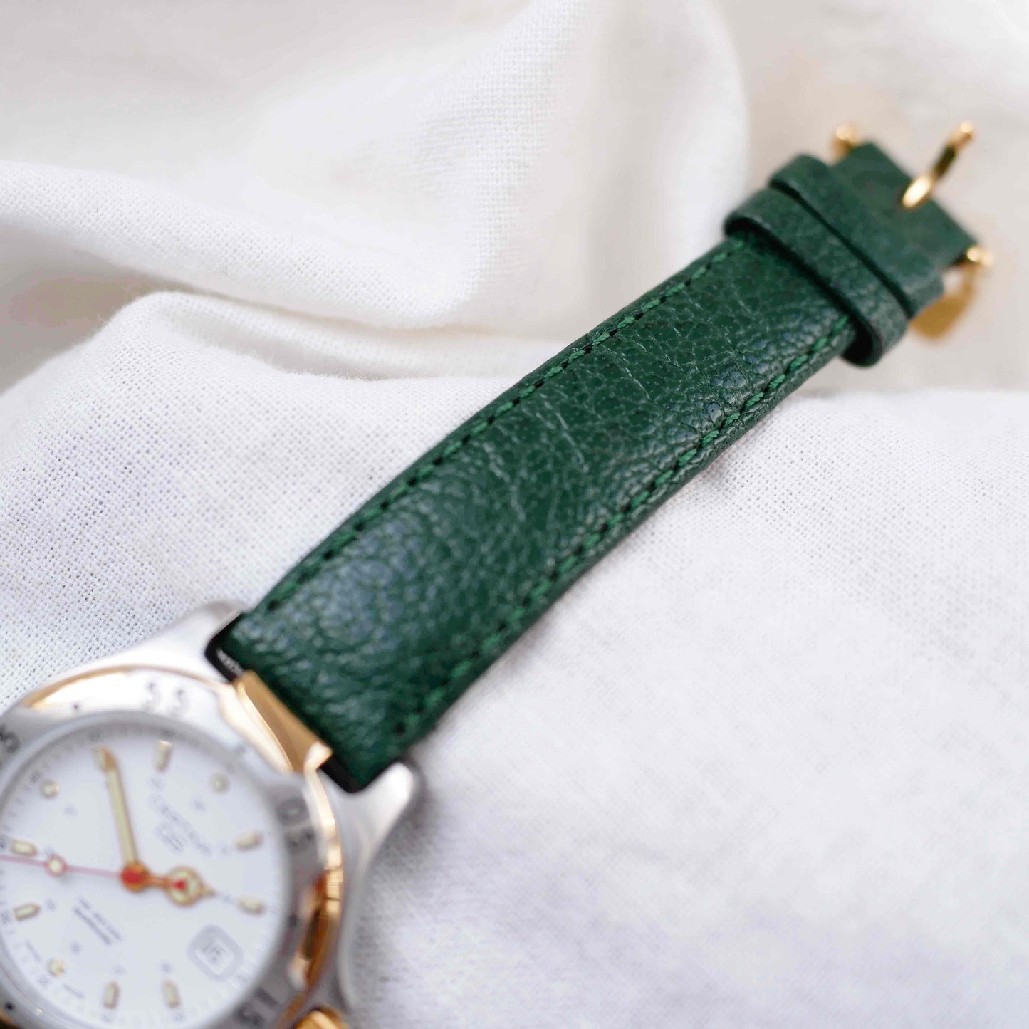 Certina DS Vintage: Ladies Watch 90s Two Tone Classic White Dial NOS