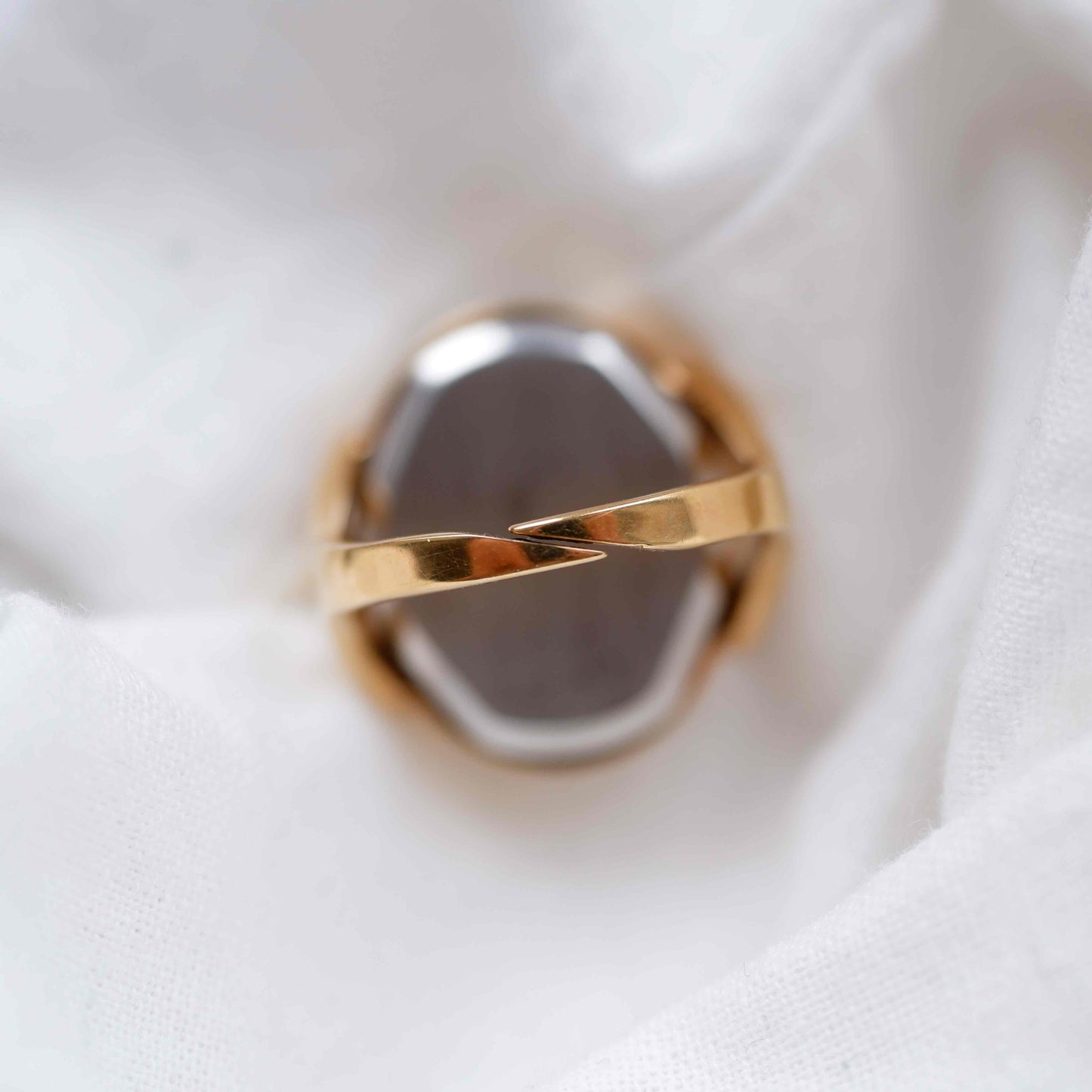 Royce Vintage Watch Ring: 60s Ladies Mechanical Golden