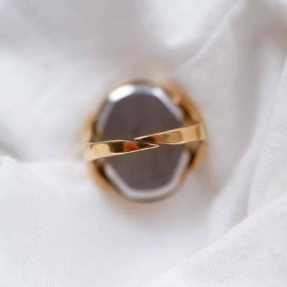Royce Vintage Watch Ring: 60s Ladies Mechanical Golden