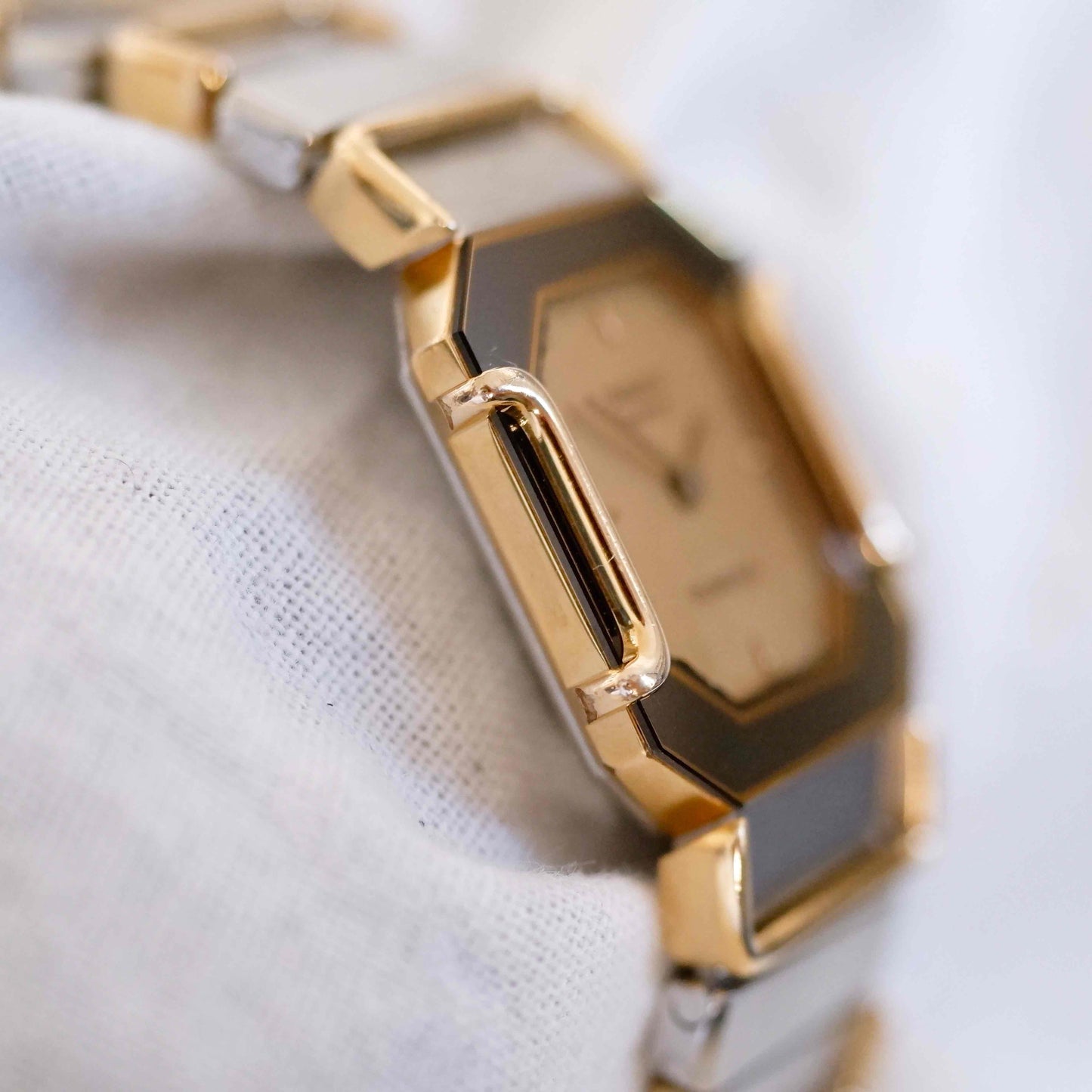 Rado Florence Cocktail: Vintage Ladies Watch 80s Golden Two Tone Classic