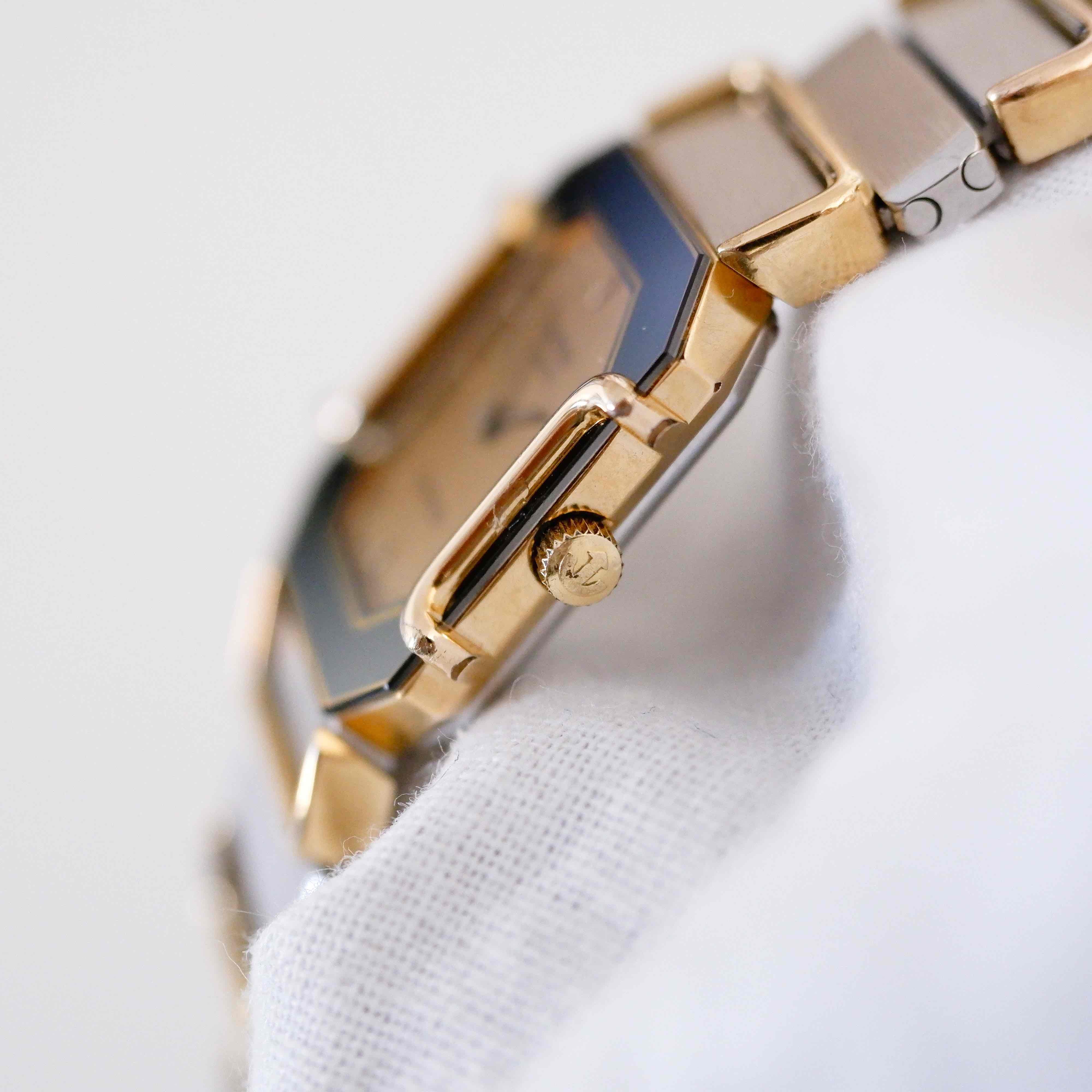 Rado Florence Cocktail: Vintage Ladies Watch 80s Gold Two Tone
