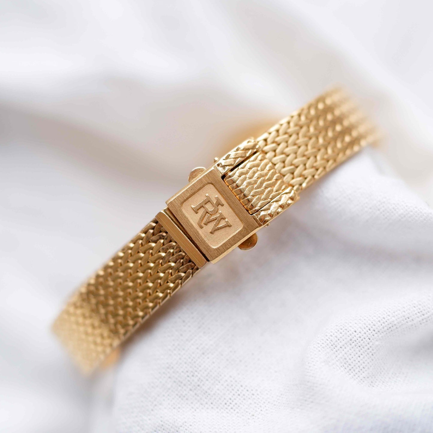 Raymond Weil Cocktail: Vintage Ladies 80s Gold with Diamond Numerals - NOS