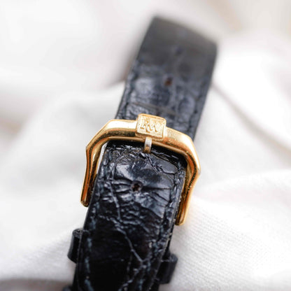 Raymond Weil Tank: Vintage Ladies Watch 90s Golden Rectangular Style Roman Numerals