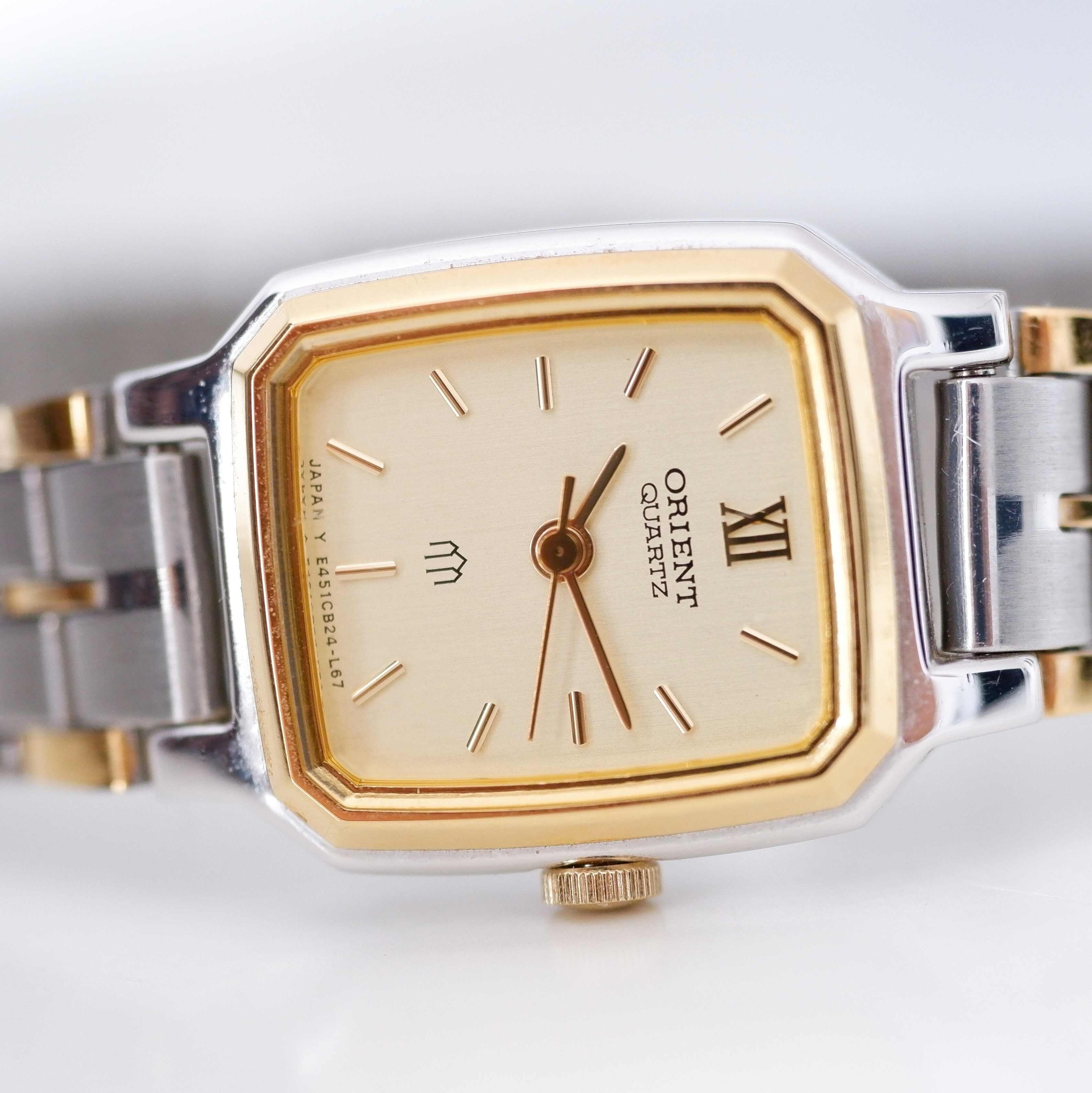 Orient two tone online watch