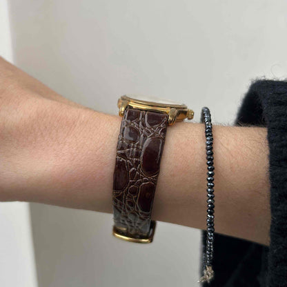 Raymond Weil Watch: Vintage Dainty 90s Golden White Roman Dial