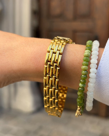 Seiko Cocktail Tank: Ladies Vintage 80s Champagne Dial - MINT