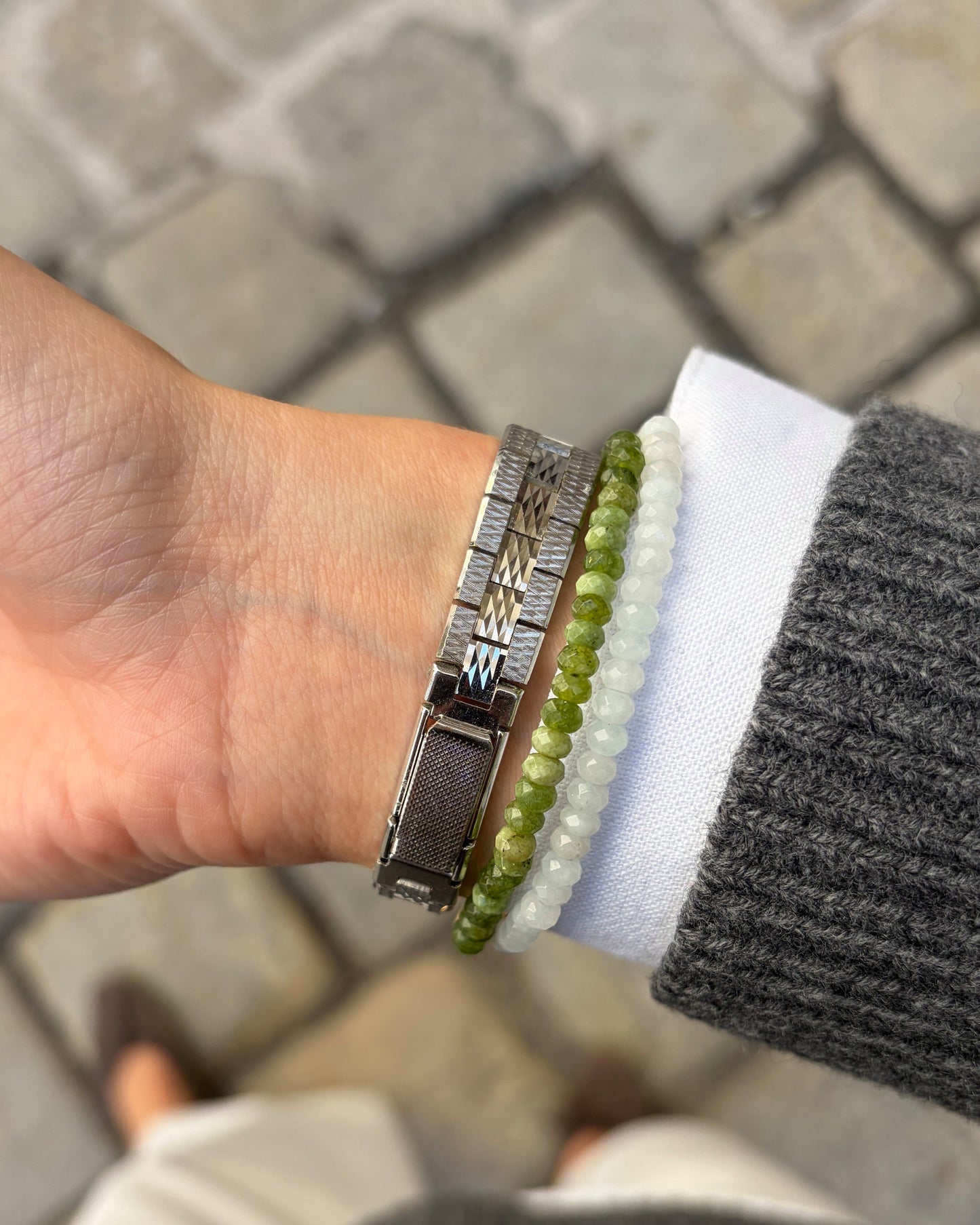 Ankra Cocktail Watch: Vintage Ladies Silver Style 60s White Dial Mechanical