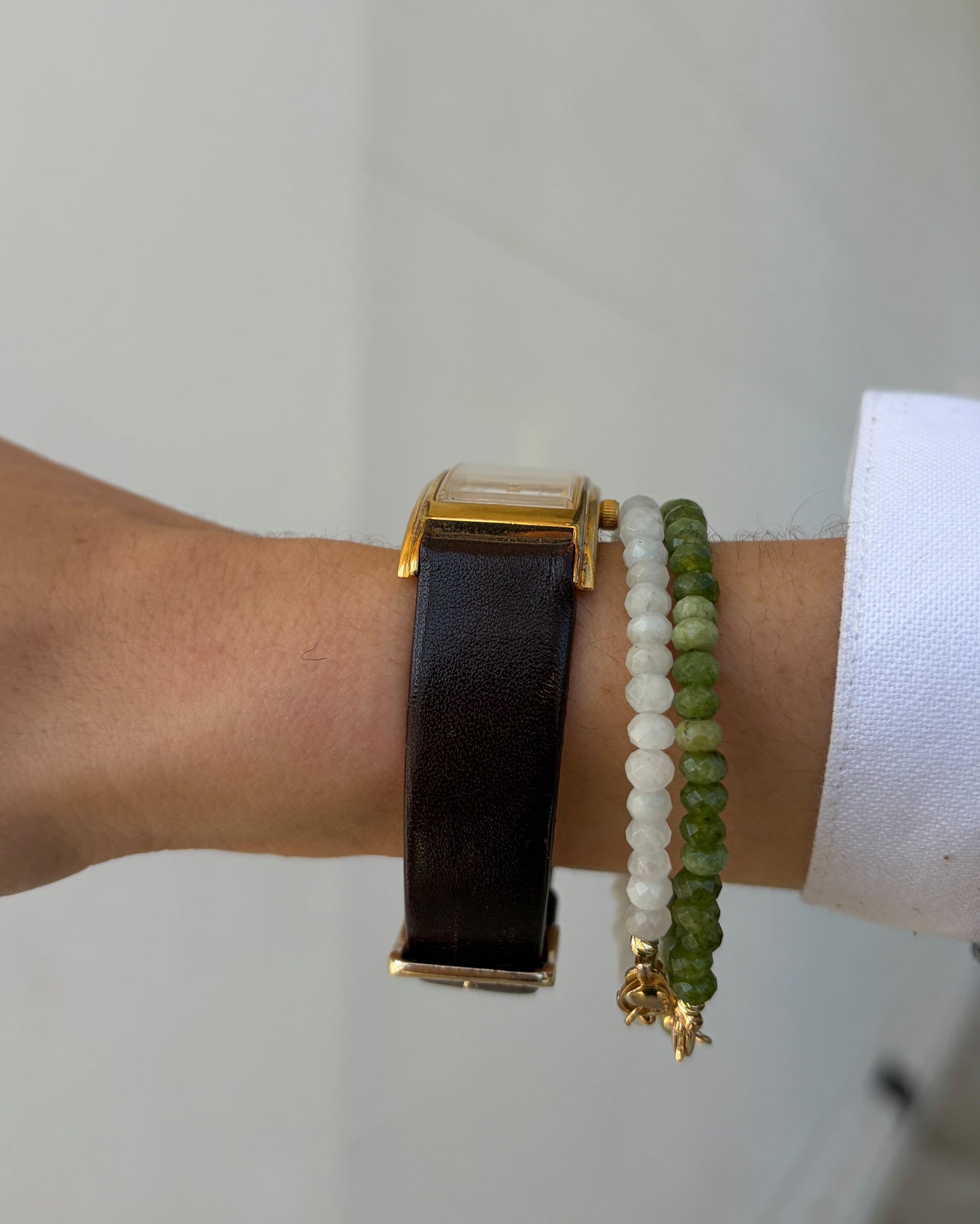 Pierre Henry Tank: Ladies 90s Vintage Watch Gold with Classic Arabic Numerals