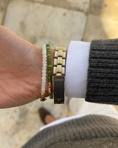 Citizen WR50 Watch: Ladies Vintage 90s Light Champagne Dial Two-Tone Bracelet