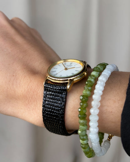 Citizen Ladies Watch: Vintage Dainty 90s Golden Classic Roman Numerals