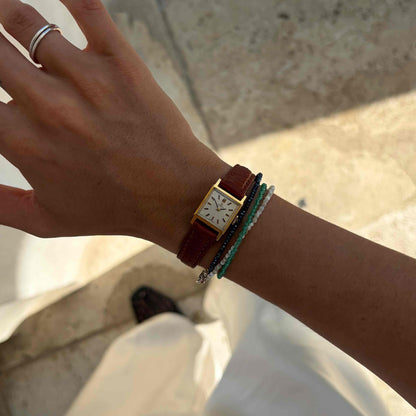 Omega Tank Watch: Vintage Ladies Golden 60s Mechanical White Dial