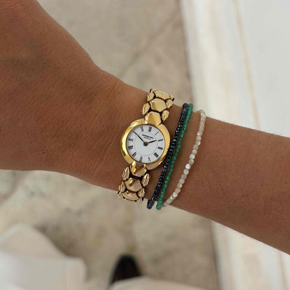 Raymond Weil Cocktail: Vintage Ladies 90s Gold with Roman Numerals